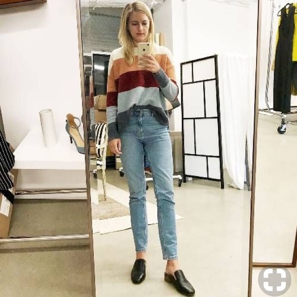 Crofton Striped Pullover Sweater in Coziest Yarn - Picture 6 of 8